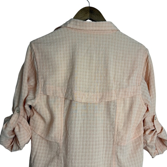 Exofficio Women's Camping Athletic Long Sleeve Button Down Shirt Vented Size S - Picture 7 of 9